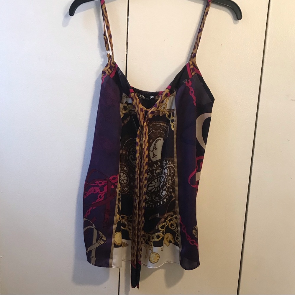 Express silky top
